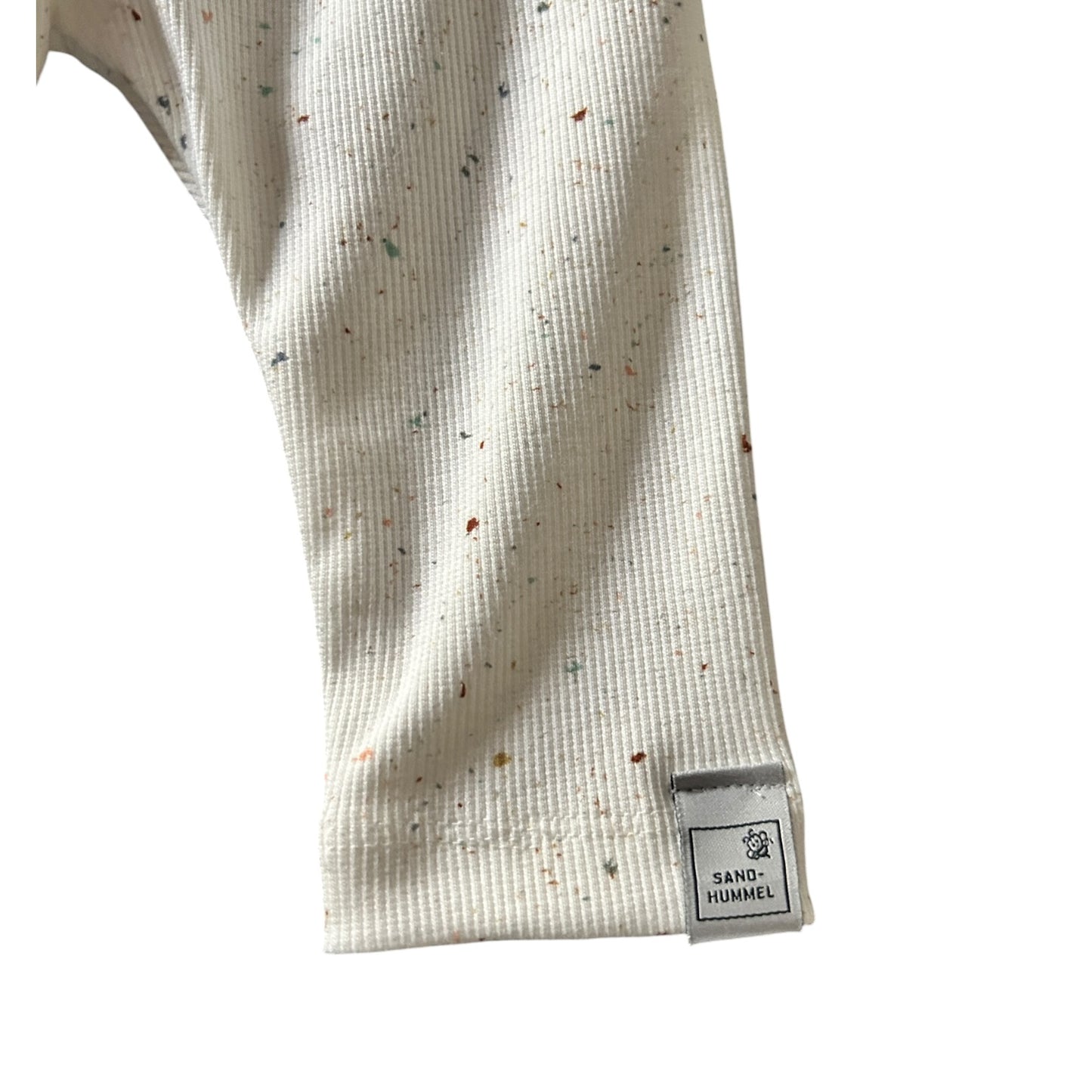 Leggins Rib-Jersey Dekor Konfetti  Gummibund Paperbag