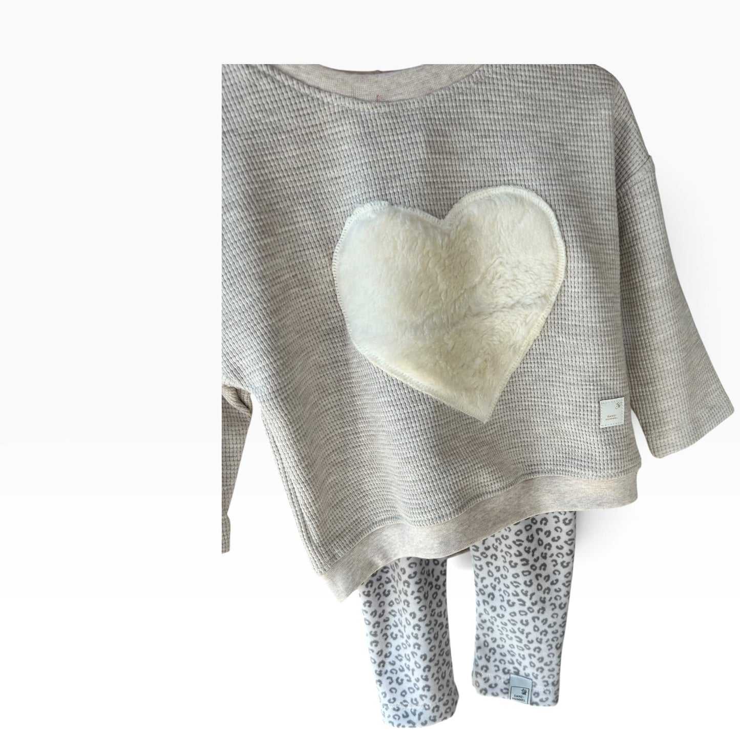 Leggins Nicky Samtpfötchen mit Gummibund Paperbag