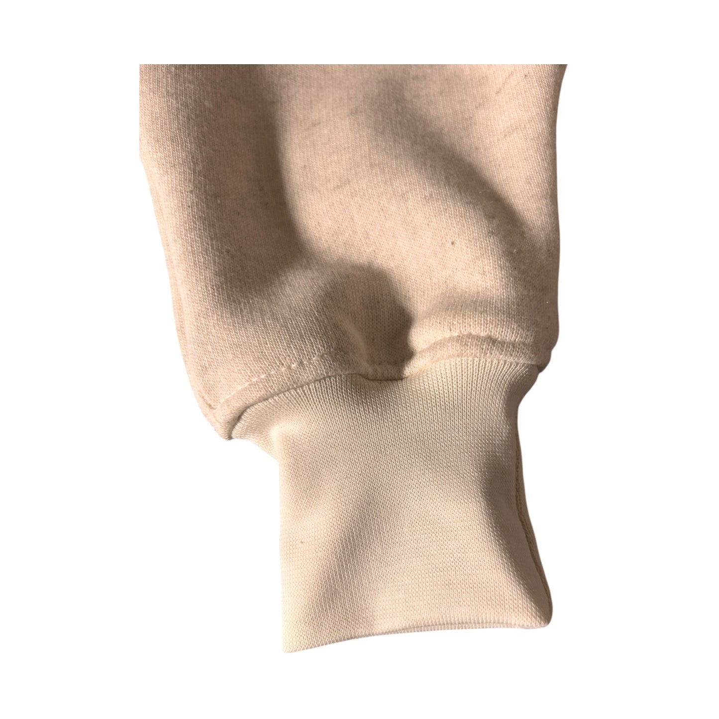 Sweat-Hose lang Baumwollleinen  beige