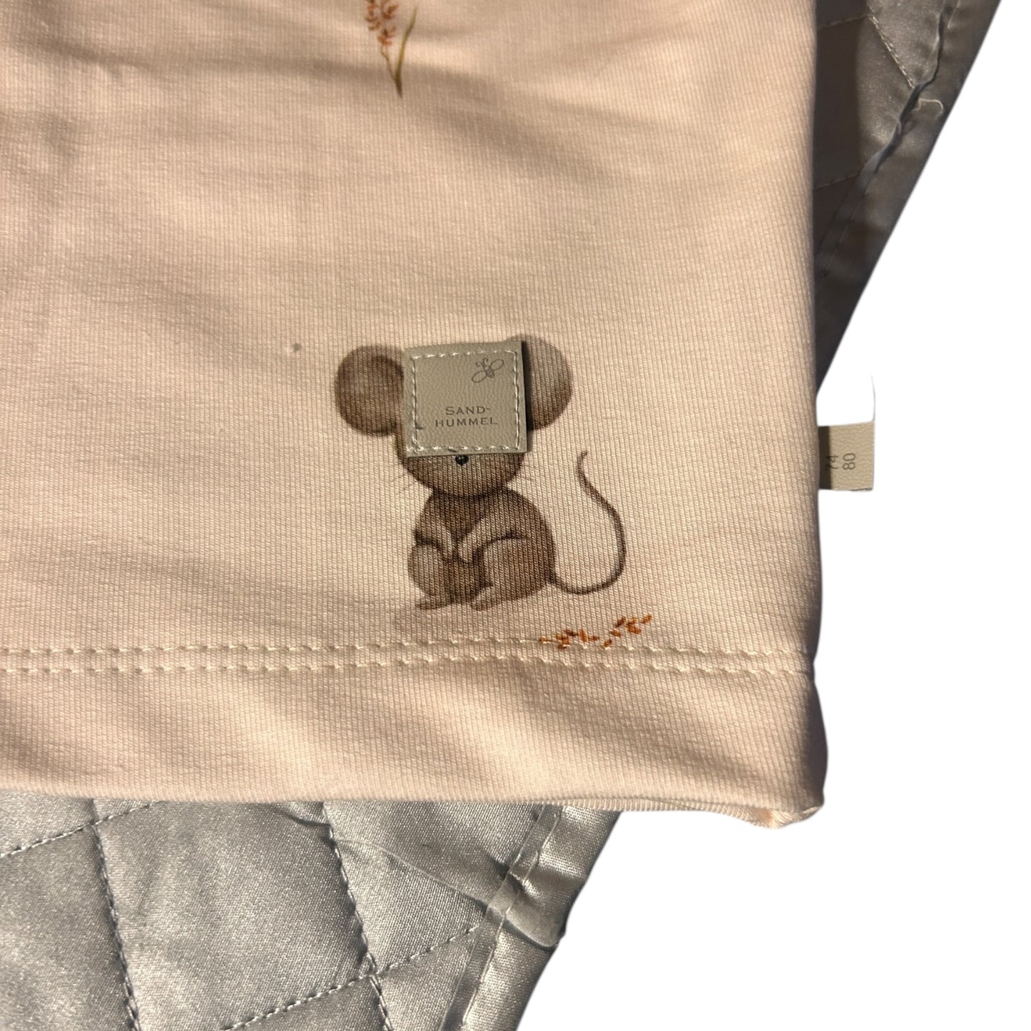 Shirt French Terry Dekor Mäuse